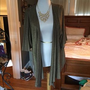 Three Dots Gold Shimmer Sham