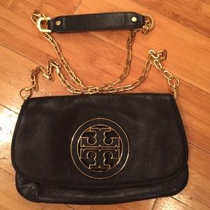Tory Burch black cross body/shoulder purse