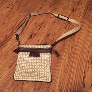 Coach cross body purse