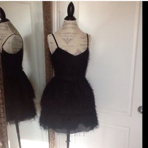 Black dress small / medium 38 top shop