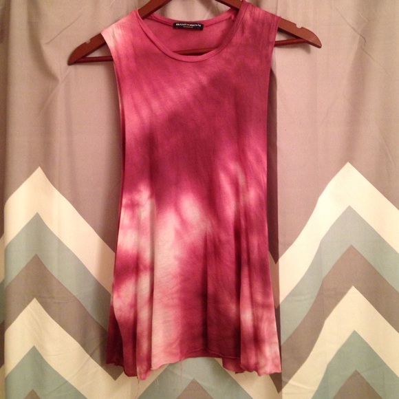Brandy Melville tie dye muscle tank