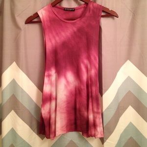 Brandy Melville tie dye muscle tank