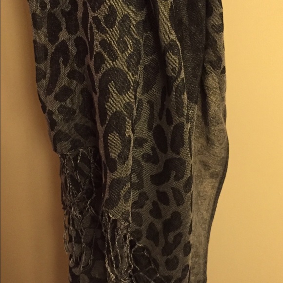 Animal print scarf