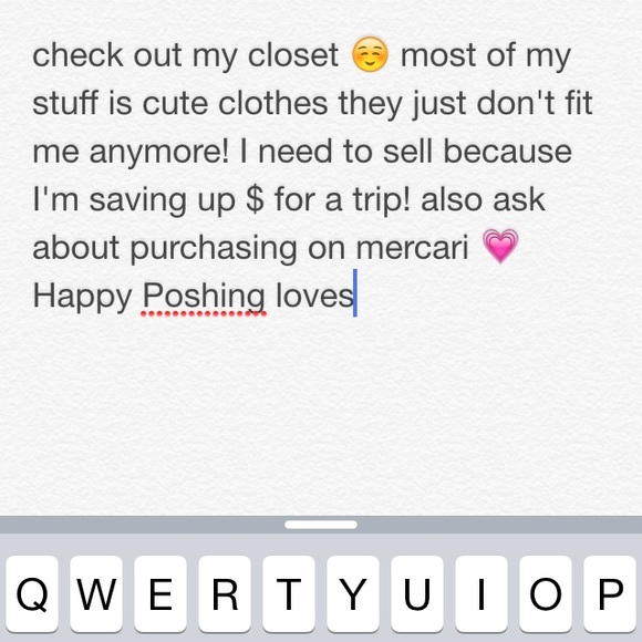 ATTENTION POSHERS