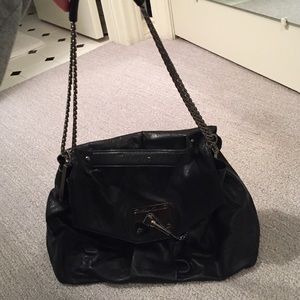 Fab black leather Kenneth Cole