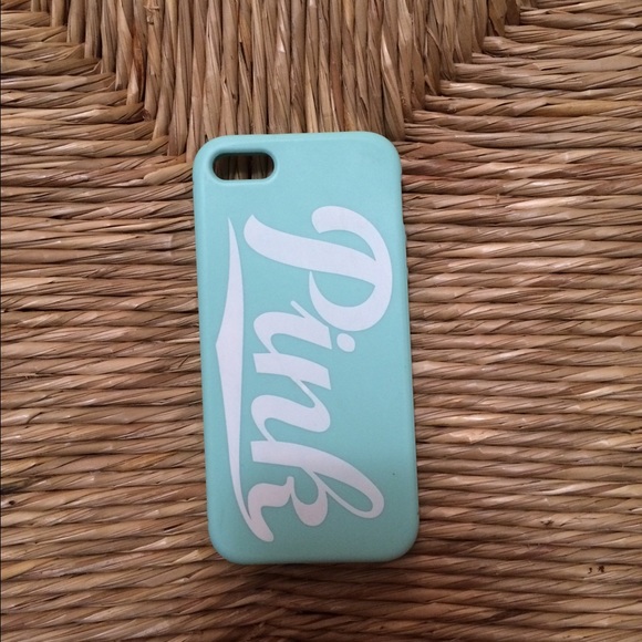 Blue floppy iPhone 5-5s case from PINK