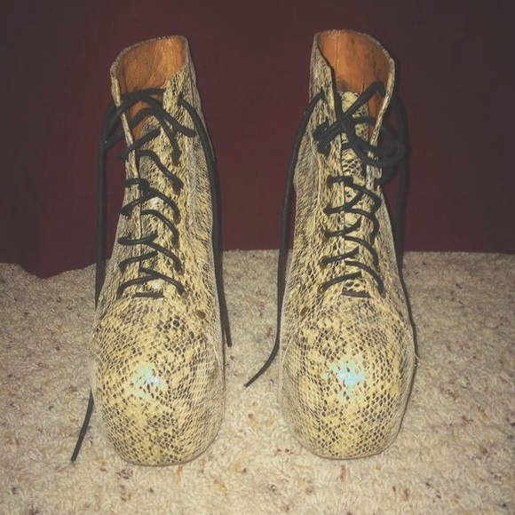 Jeffrey Campbell Python Litas