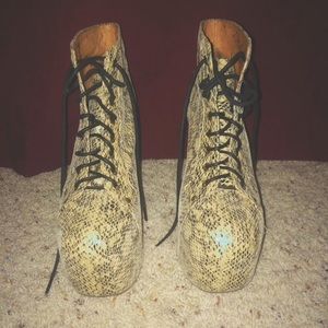 Jeffrey Campbell Python Litas