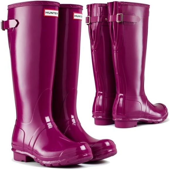 Purple Hunter Boots