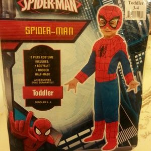 Toddler spiderman costume
