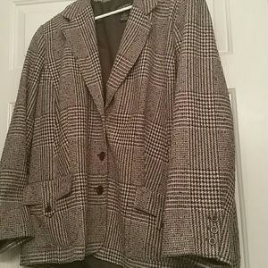 *REDUCED* Lane Bryant -sz 28- Brown Blazer