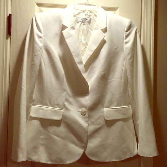 White suit jacket