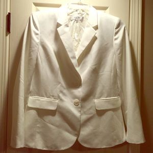 White suit jacket