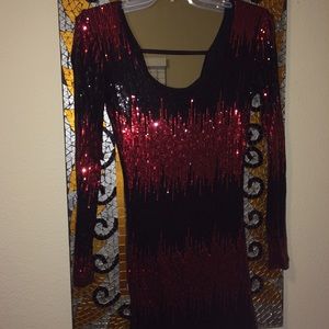 Sparkly Vegas dress