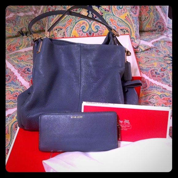 2014 Coach Phoebe Handbag & matching wallet!