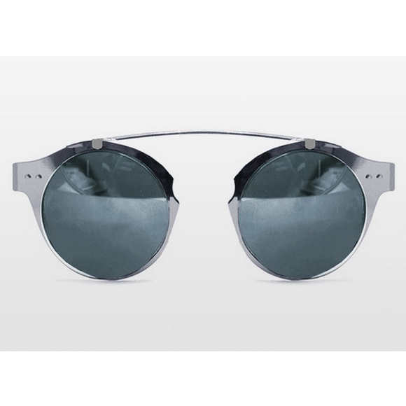Spitfire Intergalactic Silver Mirrored Shades