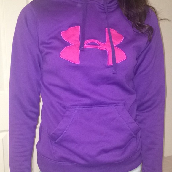 Purple Under Armour Hoodie