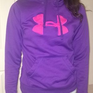 Purple Under Armour Hoodie