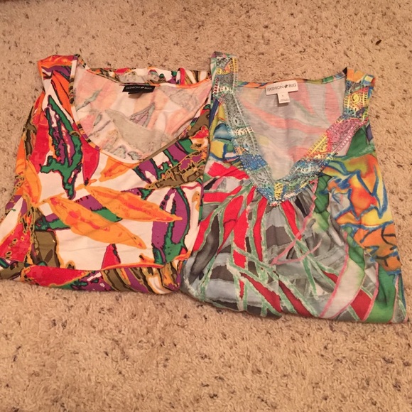 Set of 2 NWOT sleeveless blouses - Picture 1 of 3