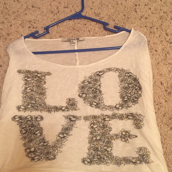 Quarter sleeve crop top - Picture 1 of 2