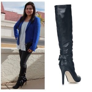 JustFab Shoes - Size 9 Justfab bow accent black boots JustFab Shoes - Size 9 Justfab bow accent black boots