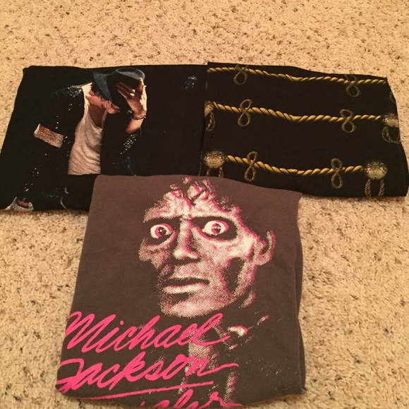 3 MJ Short Sleeve Tees