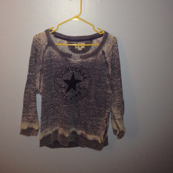 CONVERSE MID-SLEEVE SWEATER!!!