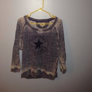 CONVERSE MID-SLEEVE SWEATER!!!