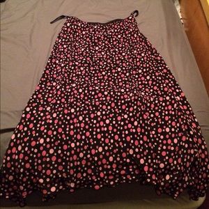 Polka dot skirt