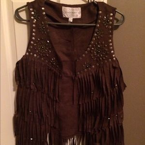 Fringe vest