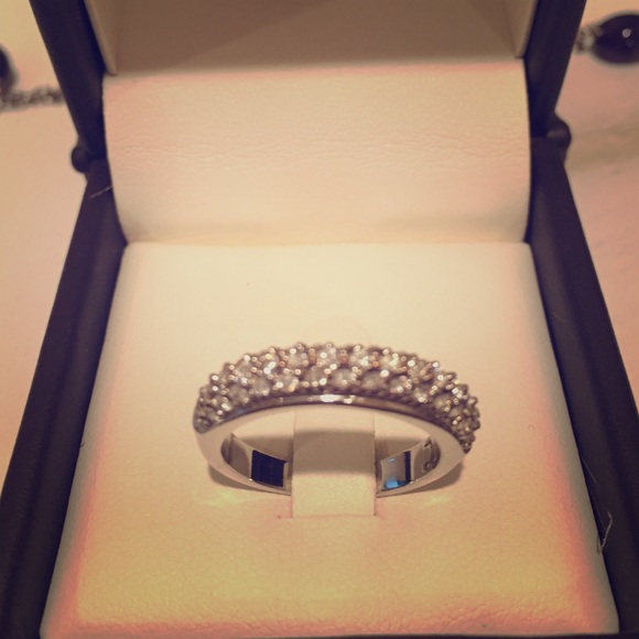 Swarovski Crystal cubic zirconia ring