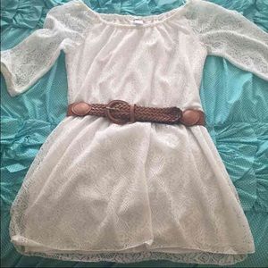 White Lace Dress size XL