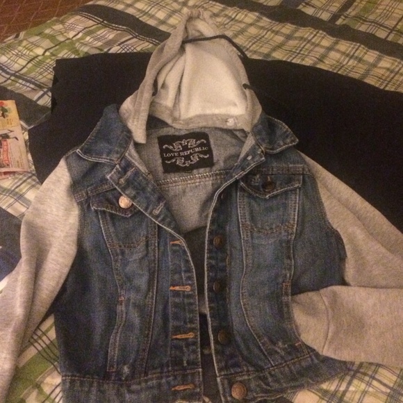 Girls denim jacket/vest