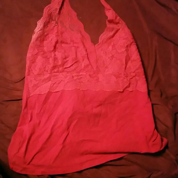 Red halter