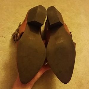 sacred heart Shoes - Like New Buckle Cutout Booties sacred heart Shoes - Like New Buckle Cutout Booties