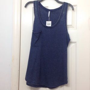 Brand New Blue Z Supply Tank Top