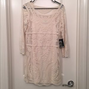 Off white lace dress