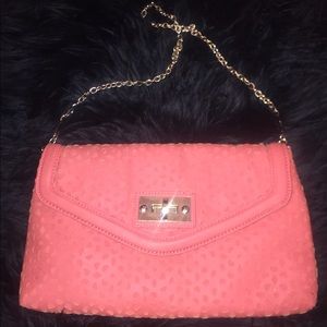 Coral Aldo Clutch