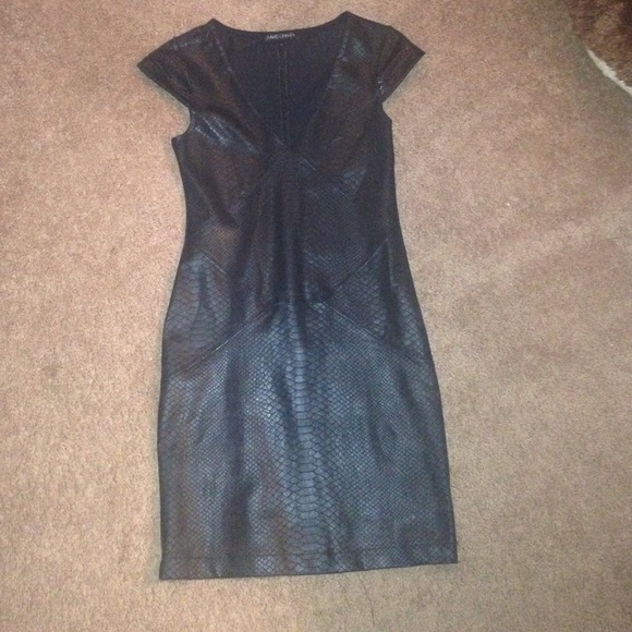 Snake Print Designer Dress