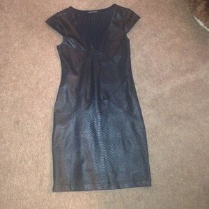 Snake Print Designer Dress