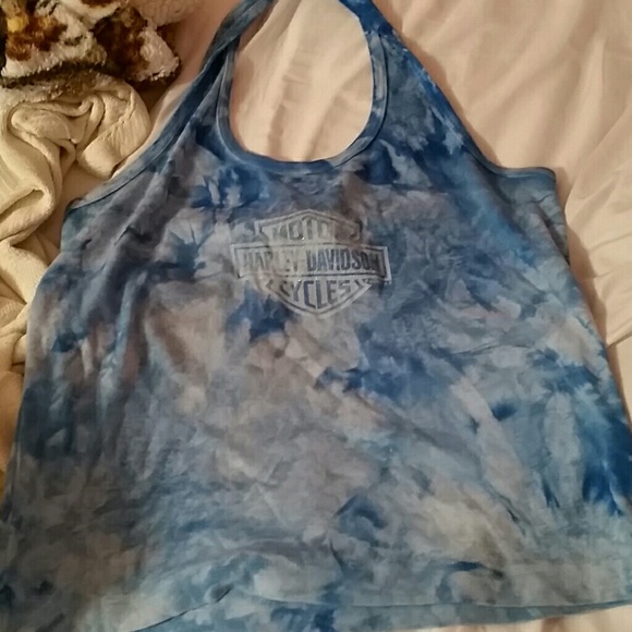Harley davidon halter tank