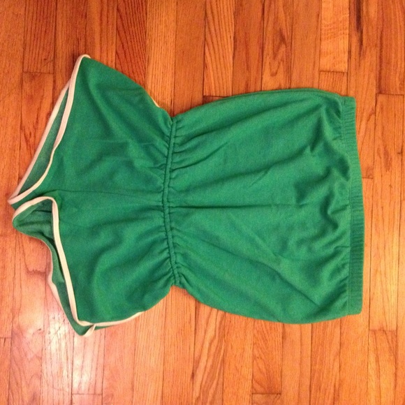 Terry cloth romper