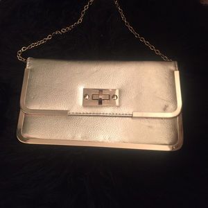 Aldo Gold clutch