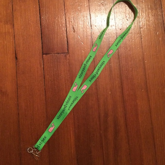 Vineyard Vines Neon Green Lanyard