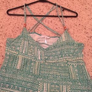 Cross Back tank top