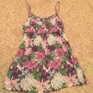 Floral Sleeveless Blouse