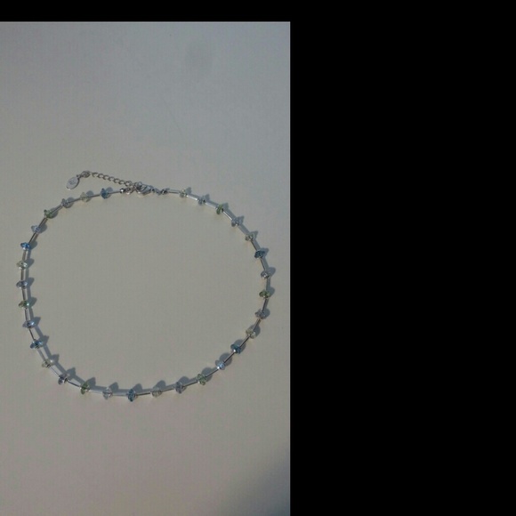 925 Silver swarovski chocker* A5 - Picture 2 of 2