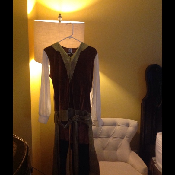 Steampunk pirate dance costume