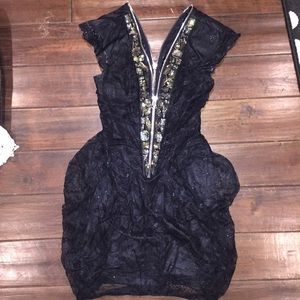 Bebe black dress