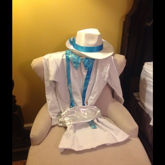Zoot Suit dance top. Hat not included
